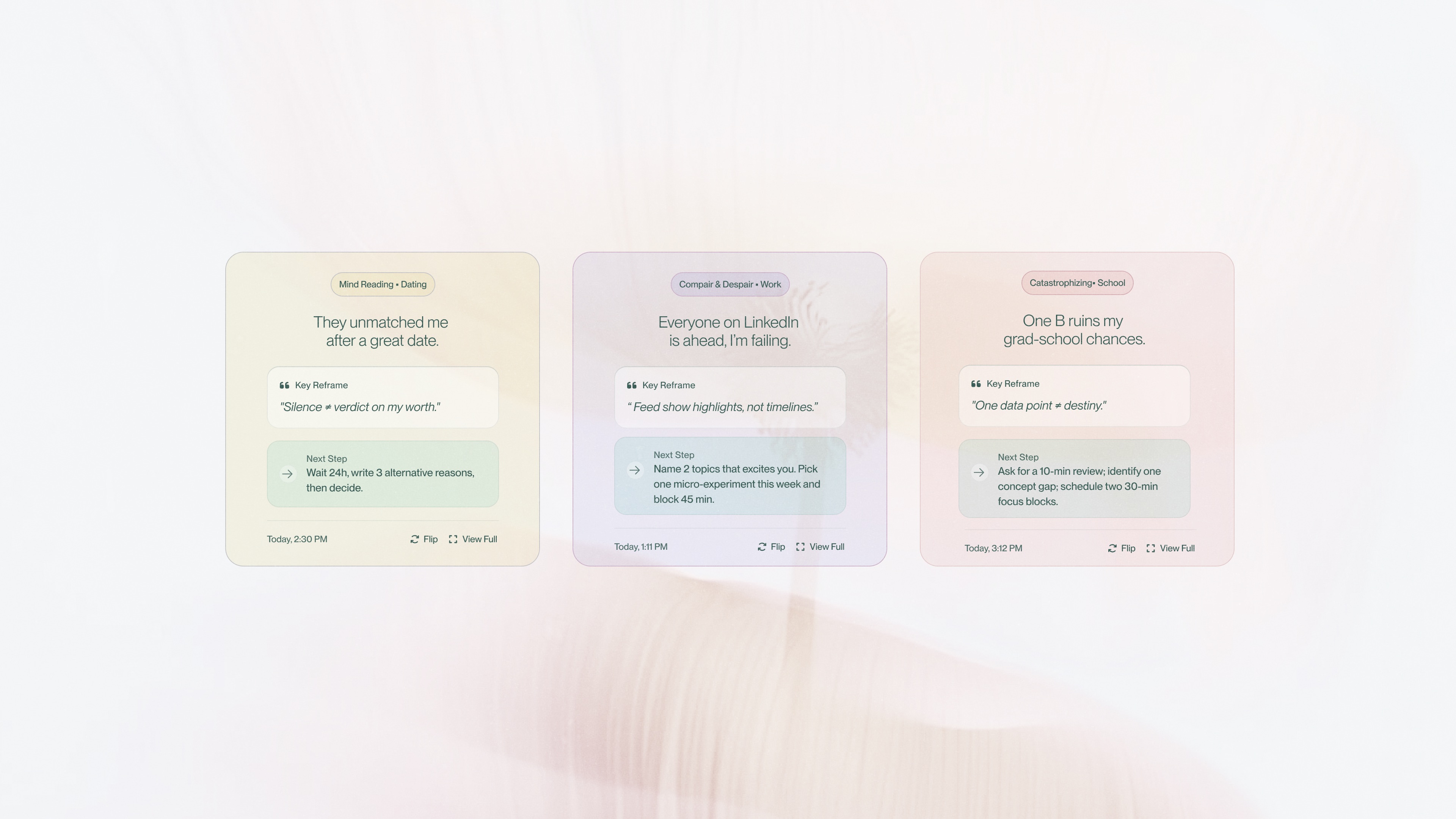 Backsie — AI mental health app