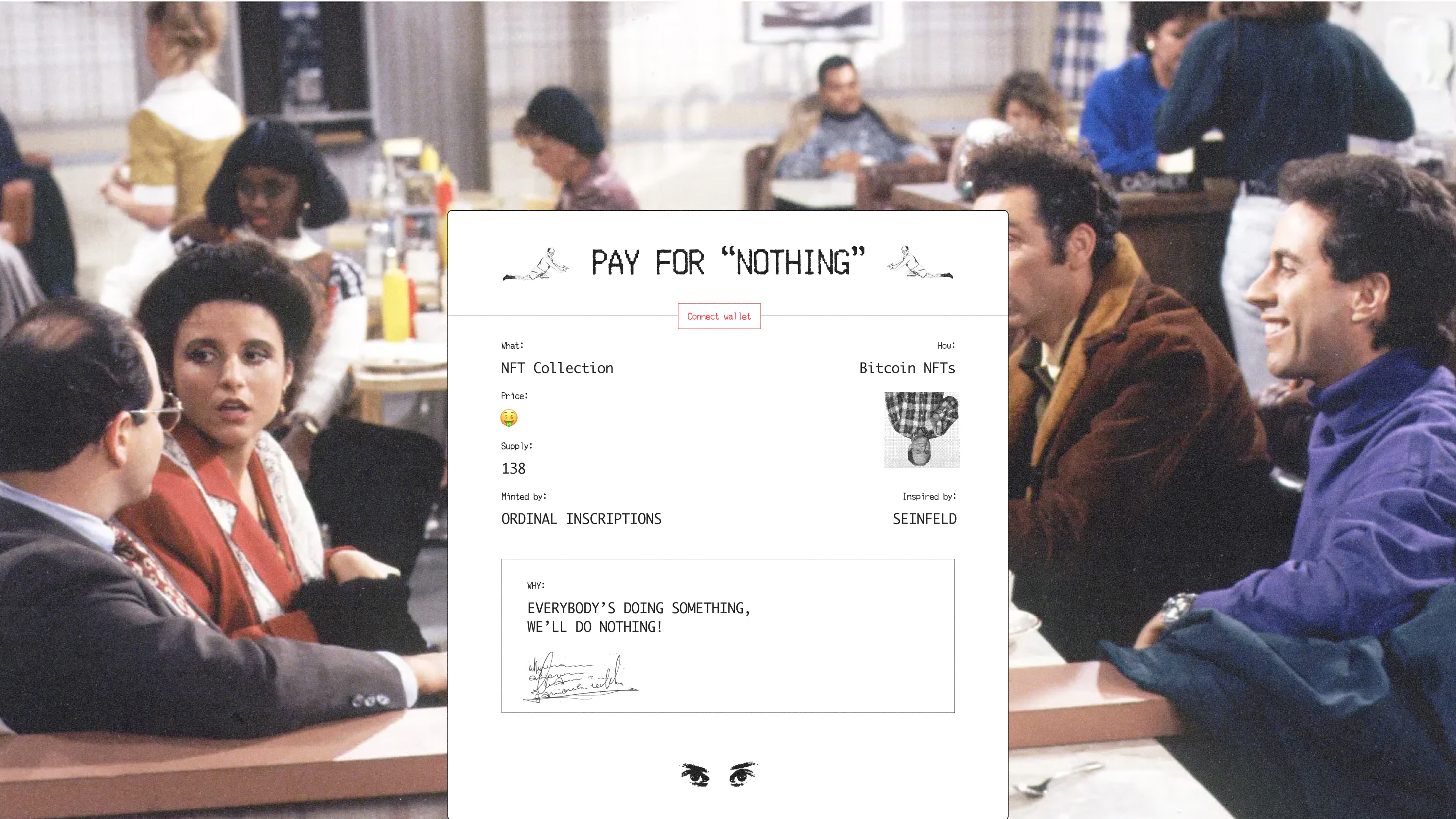 Seinfeld inspired creative goodies shop