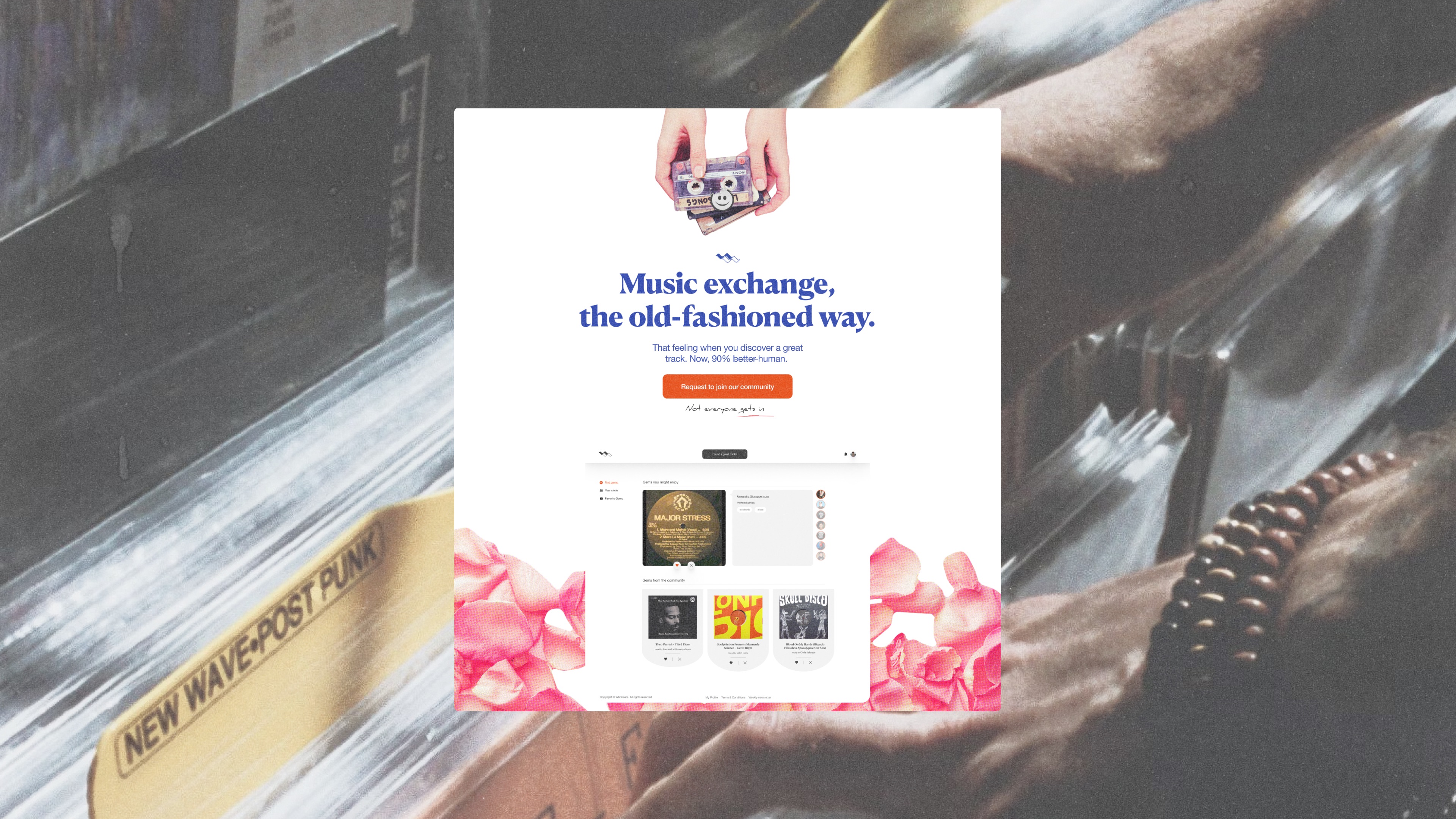 Whohears — early music player pivot